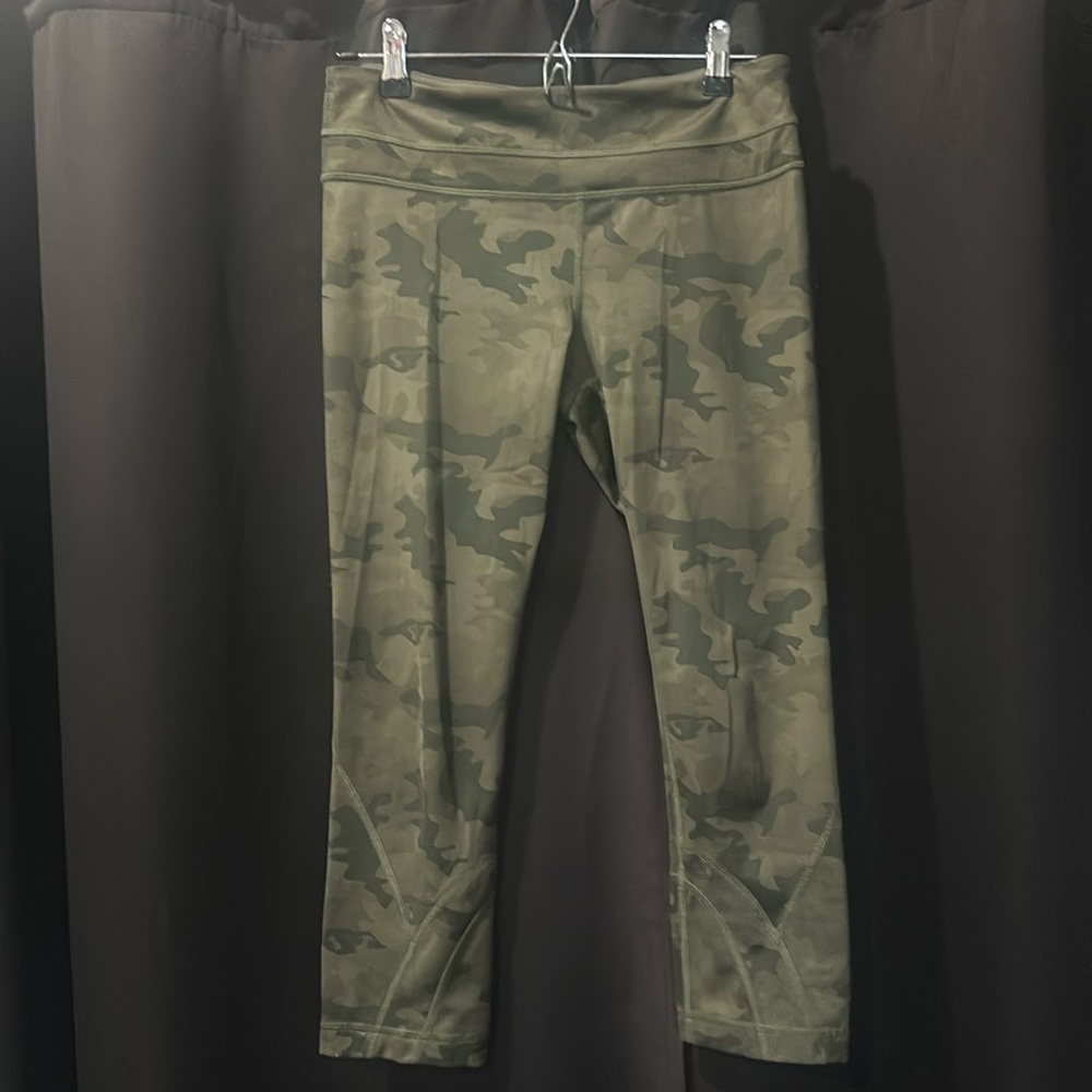 Lululemon Camo Crops